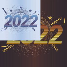  新年海报 2022字体