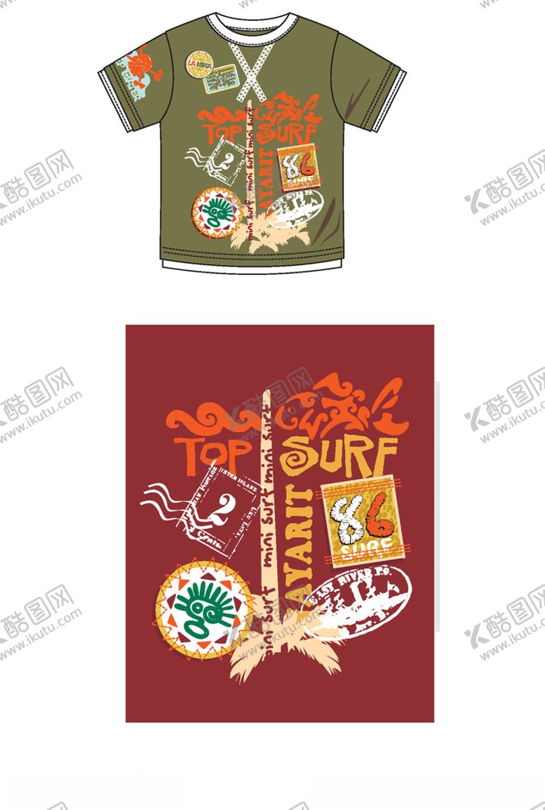 编号：71963309230320425879【酷图网】源文件下载-服装印花