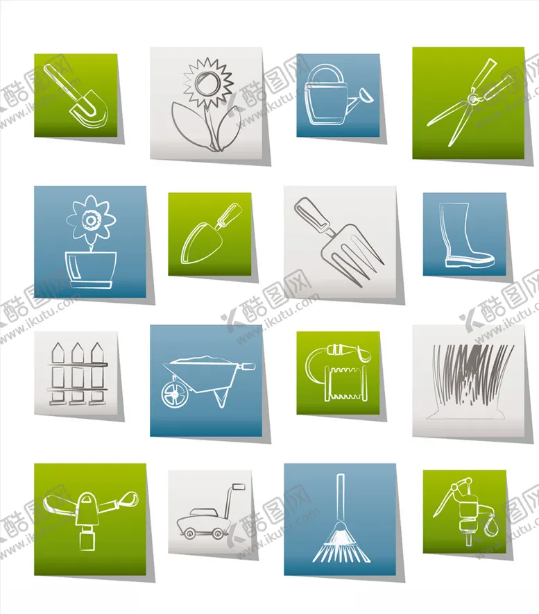 编号：76033309110456143369【酷图网】源文件下载-园艺元素