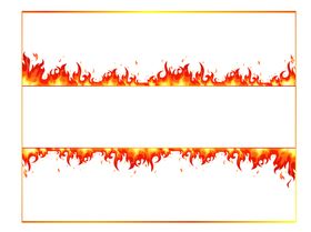 火焰边框