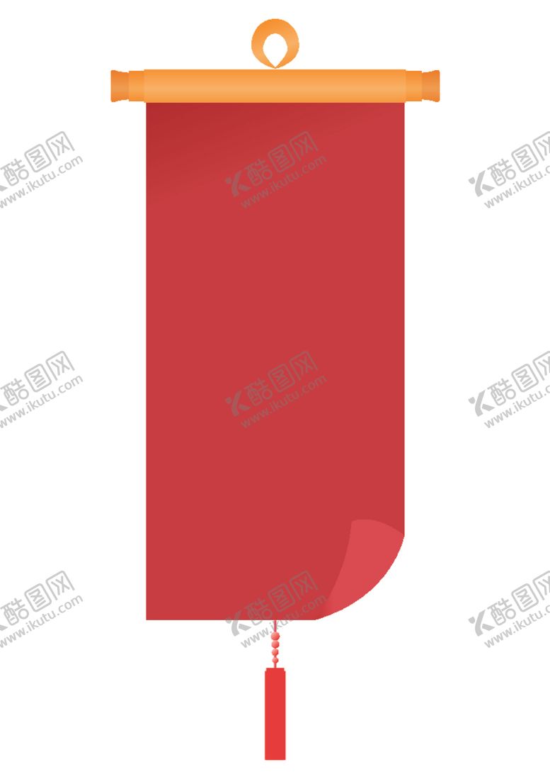编号：82969312222017302335【酷图网】源文件下载-卷轴