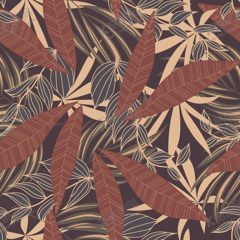 编号：64358409191517212377【酷图网】源文件下载-叶子花纹