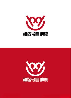 自助餐标识设计