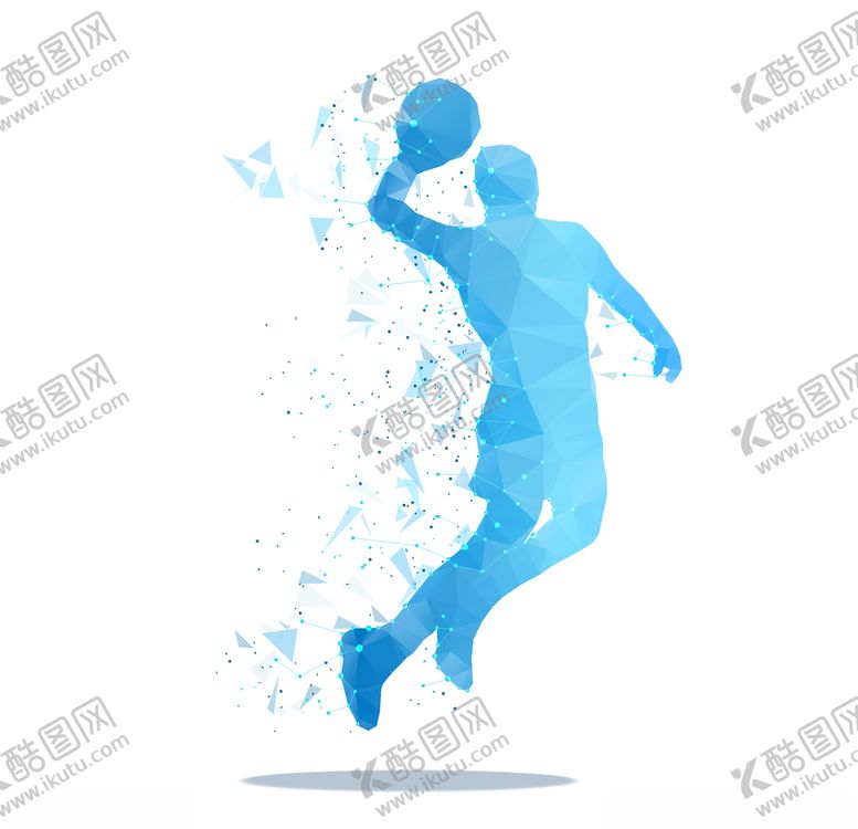 编号：50288909161902542999【酷图网】源文件下载-运动员剪影