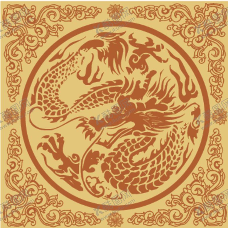 编号：75033705061507124850【酷图网】源文件下载-龙形象设计图案