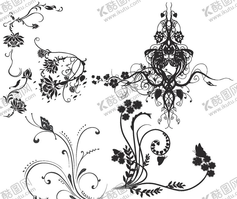 编号：64319109211538317703【酷图网】源文件下载-碎花素材