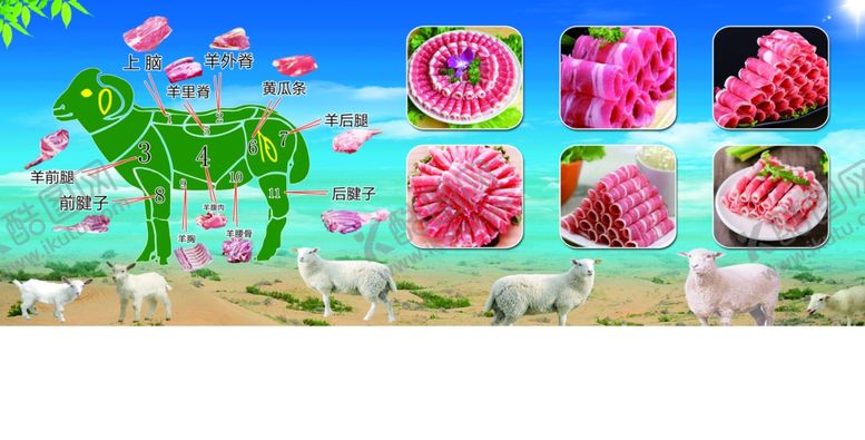 编号：58949907141624527851【酷图网】源文件下载-羊肉