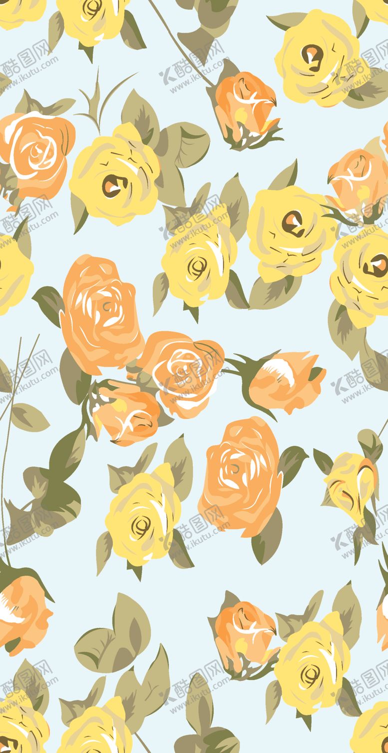 编号：60123709200209164455【酷图网】源文件下载-手绘玫瑰花