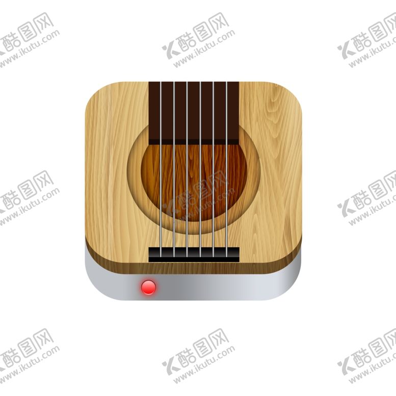 编号：71598902071113379564【酷图网】源文件下载-吉他音乐图标