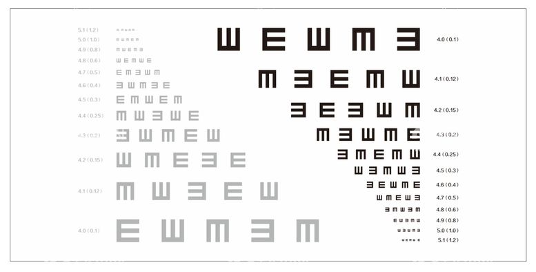编号：22014911291312133569【酷图网】源文件下载-视力表