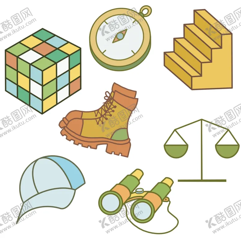 编号：53877501281821278455【酷图网】源文件下载-户外徒步元素
