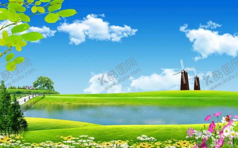 编号：97541309221403370297【酷图网】源文件下载-风景壁画