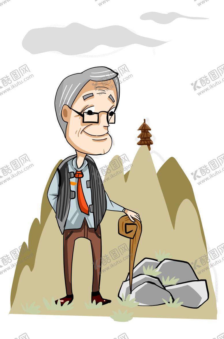 编号：86666305111917305633【酷图网】源文件下载-老人素材