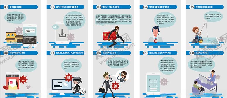编号：50916103160051213724【酷图网】源文件下载-安防体验室电信诈骗文化墙