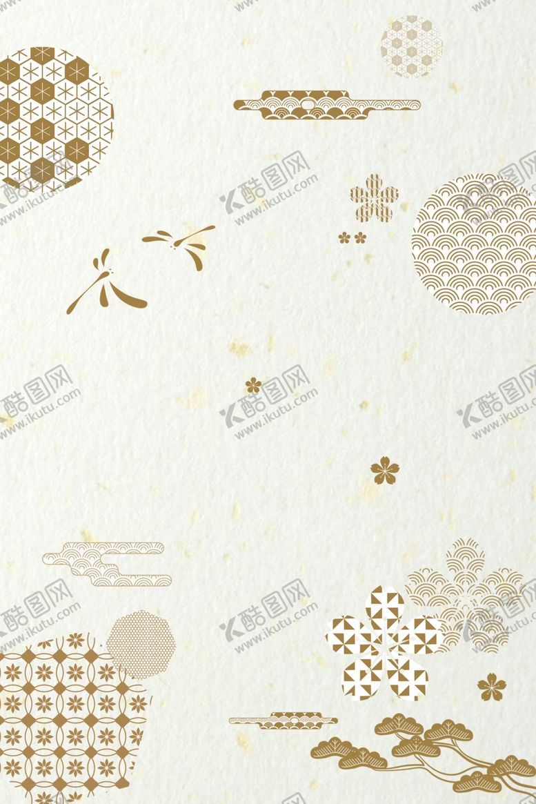 编号：91856109261545066454【酷图网】源文件下载-简约古风古典纹饰背景