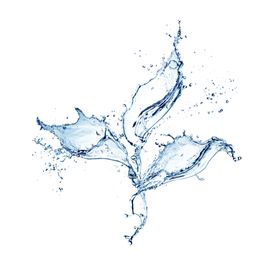 水花透明PNG免抠