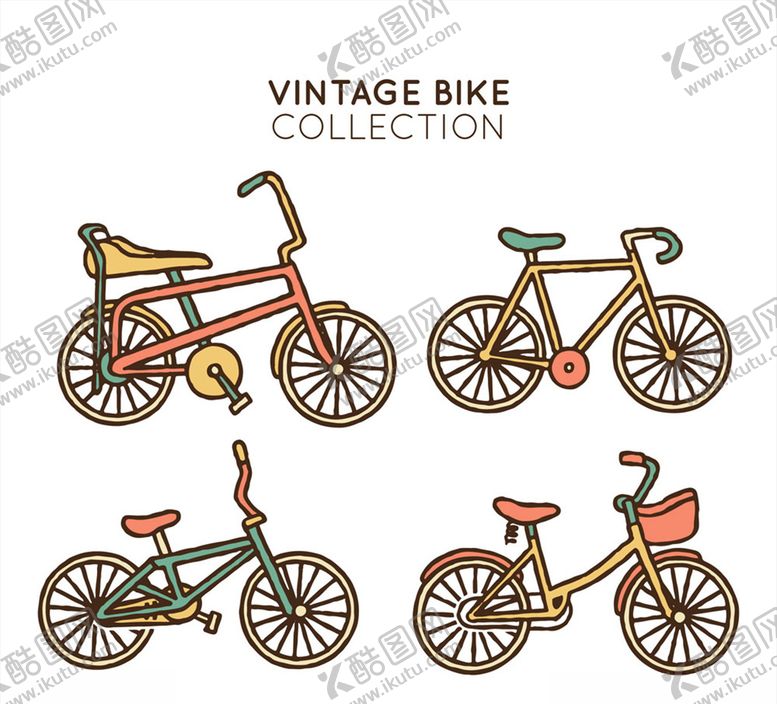 编号：16903111010120562948【酷图网】源文件下载-手绘自行车