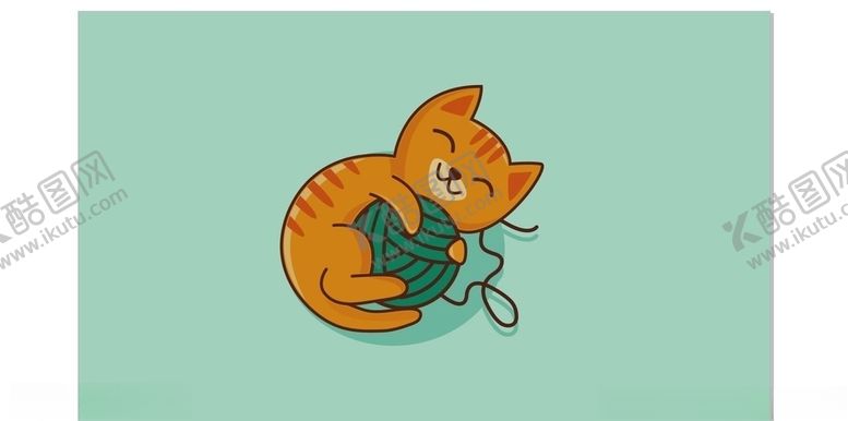 编号：73744109091344097249【酷图网】源文件下载-卡通猫咪猫示矢量图可爱猫咪