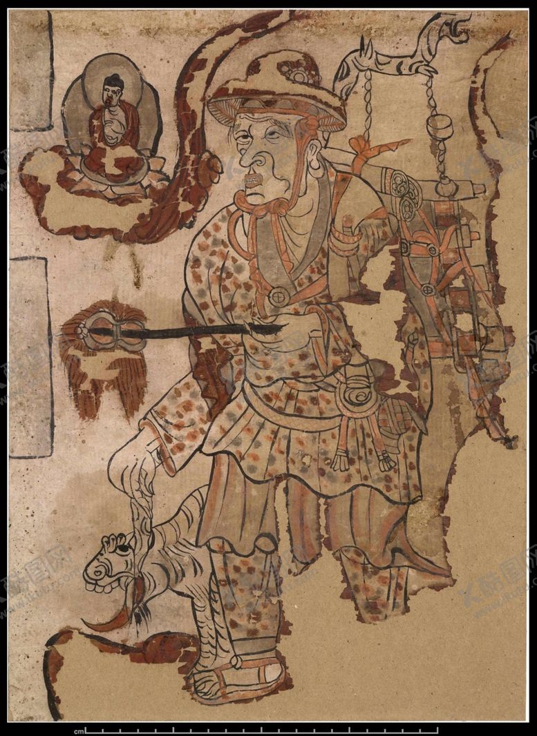 编号：93928907051339526487【酷图网】源文件下载-敦煌风格绘画图案