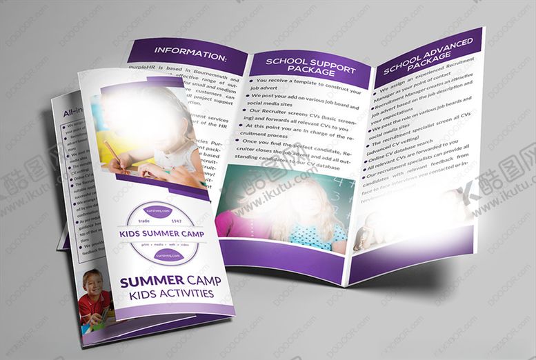 编号：98880409181828157066【酷图网】源文件下载-三折页模板