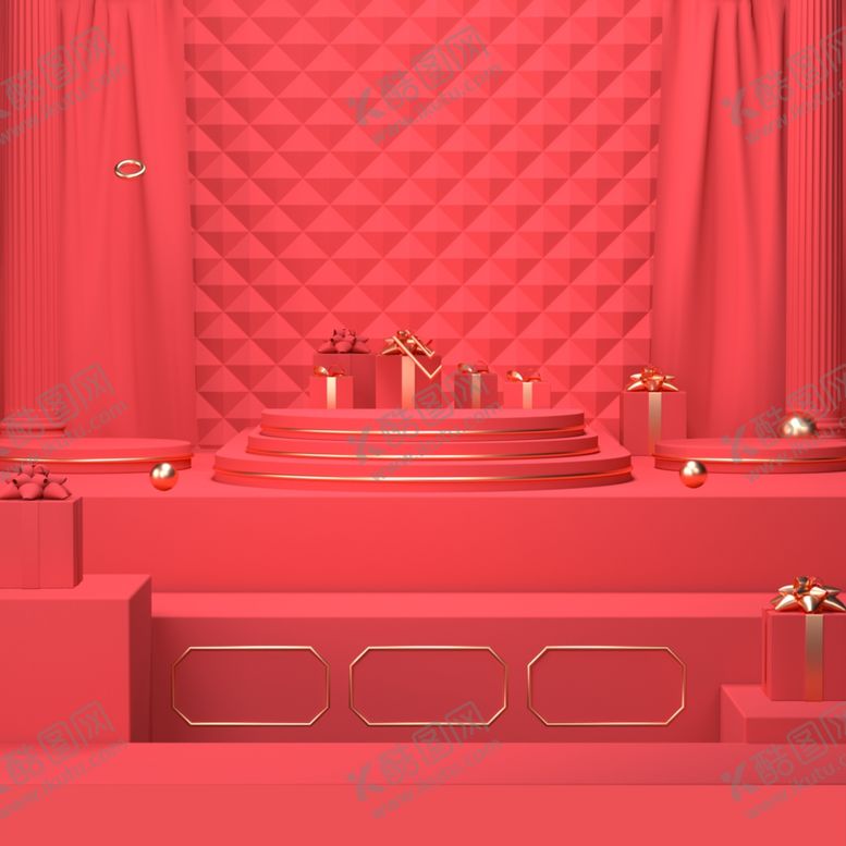 编号：18831709291233424794【酷图网】源文件下载-电商立体场景