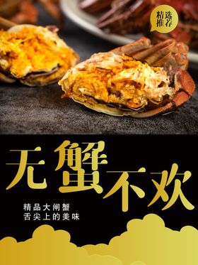 无蟹不欢螃蟹海报