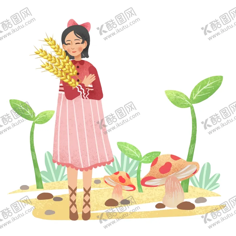 编号：69162112130118188251【酷图网】源文件下载-芒种插画           