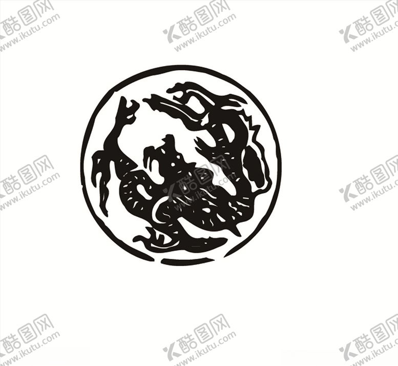 编号：16121906240027376077【酷图网】源文件下载-各朝代龙形图案龙纹