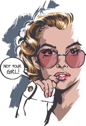 眼镜美女