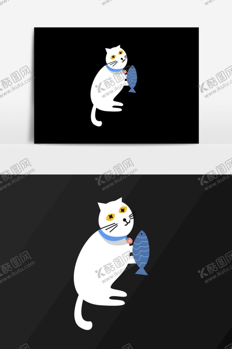 编号：93846209140658568064【酷图网】源文件下载-手绘猫金渐层萌宠