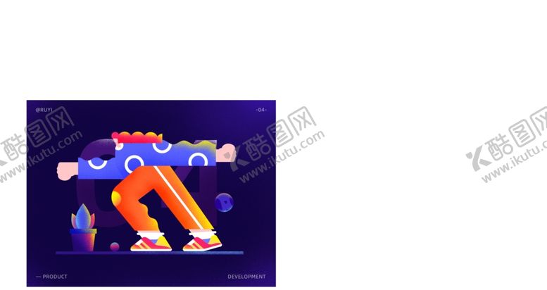 编号：68941004300434554571【酷图网】源文件下载-人物肌理插画