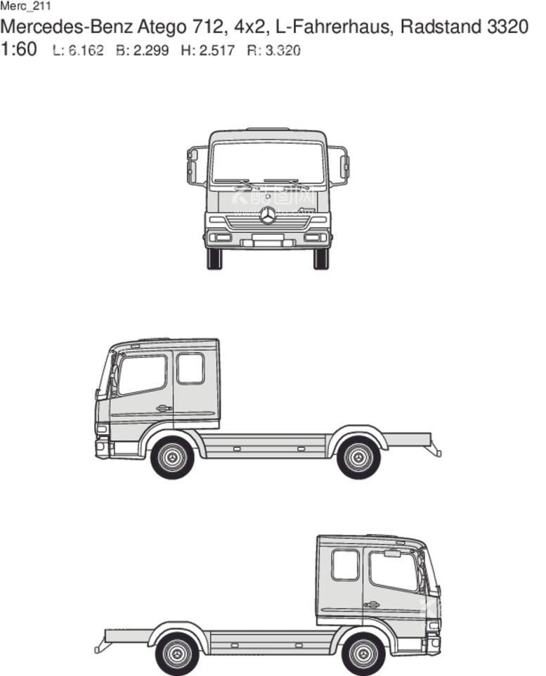 编号：54573003230552284751【酷图网】源文件下载-梅赛德斯工程车