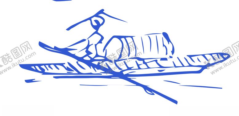 编号：23545206190707319398【酷图网】源文件下载-江山渔者钢笔画素描线条画