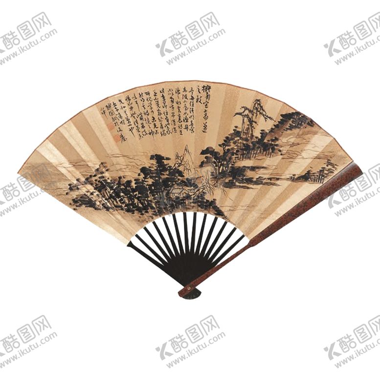编号：72464105010915253212【酷图网】源文件下载-折扇