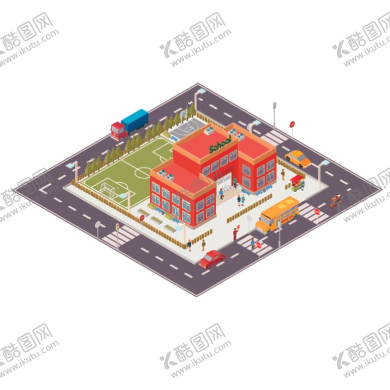 编号：35534909171500581572【酷图网】源文件下载-卡通城市建筑