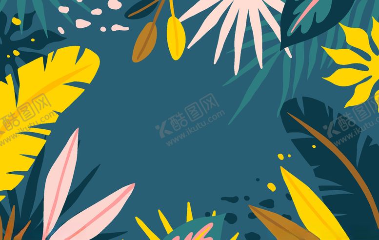 编号：60935810292029041298【酷图网】源文件下载-线条矢量手绘花草植物