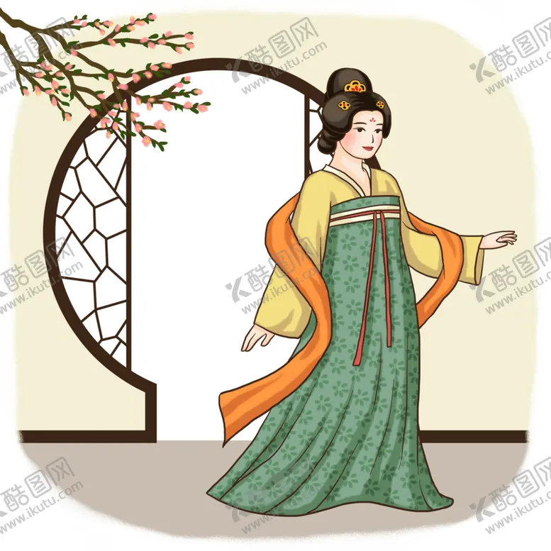 编号：15493404230221054354【酷图网】源文件下载-古代女子