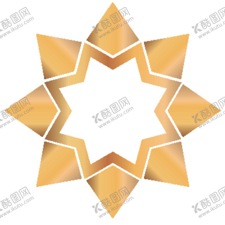 编号：15614610041102367386【酷图网】源文件下载-创意金色花纹图案设计