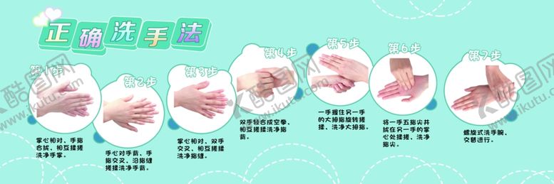 编号：84320005122259074227【酷图网】源文件下载-七步洗手法