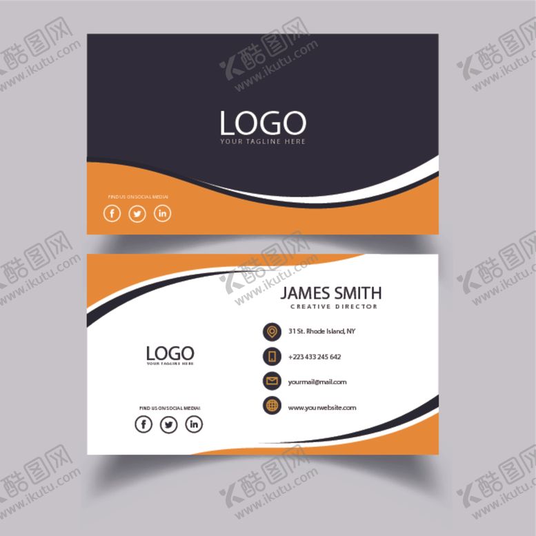 编号：48252909191307245334【酷图网】源文件下载-名片模板名片设计名片图片