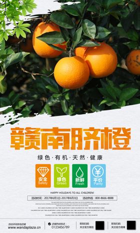 时尚大气水果海报设计
