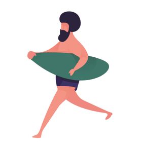人物形象矢量插画