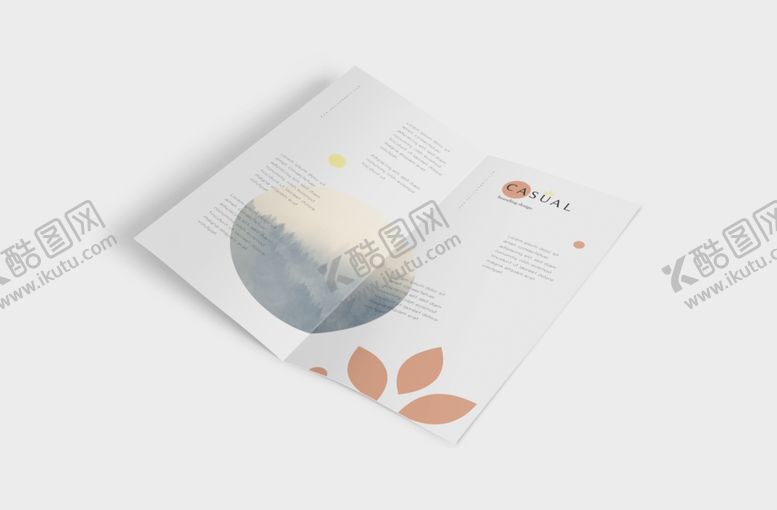 编号：23952809130026224989【酷图网】源文件下载-产品折页样机