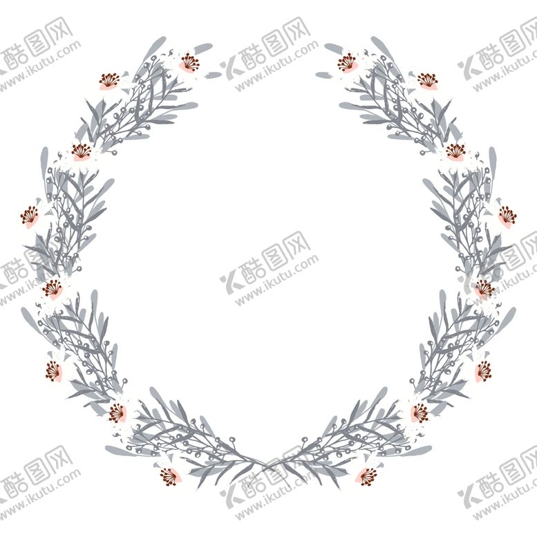 编号：56210809271519578563【酷图网】源文件下载-花环