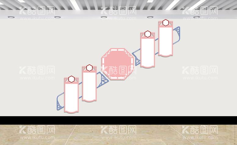 编号：48638912201751408890【酷图网】源文件下载-楼梯文化墙