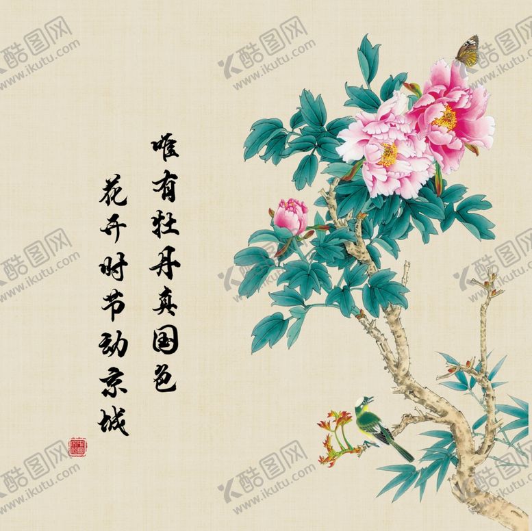 编号：50107001260832495986【酷图网】源文件下载-牡丹