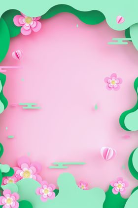 精美花朵创意背景