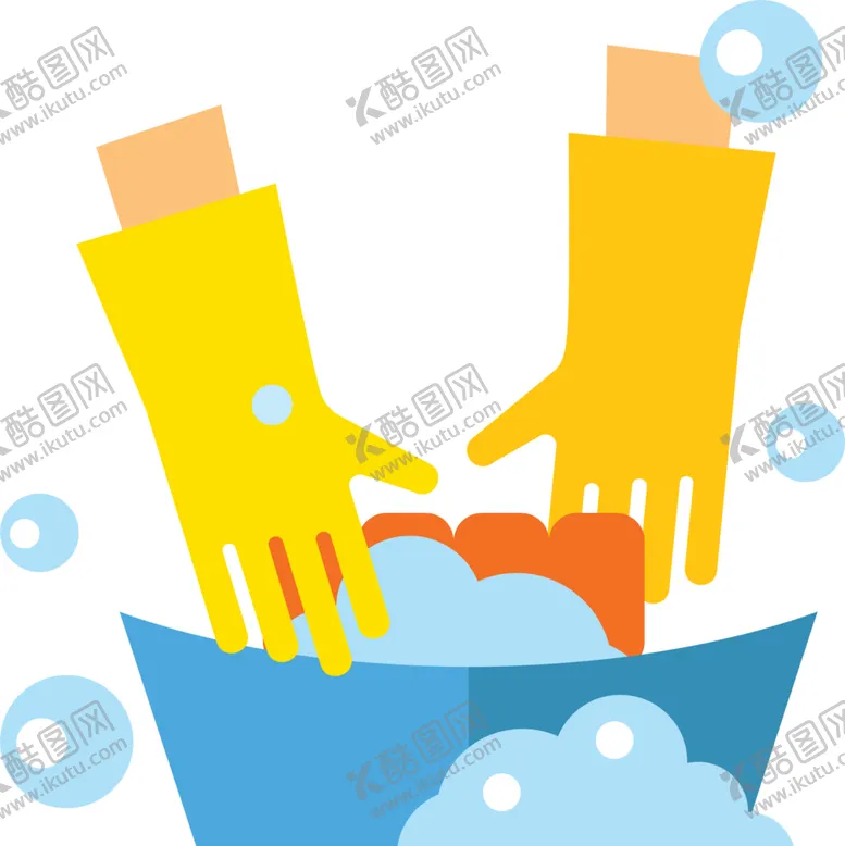 编号：90550602071731063838【酷图网】源文件下载-扁平卡通保洁清洗