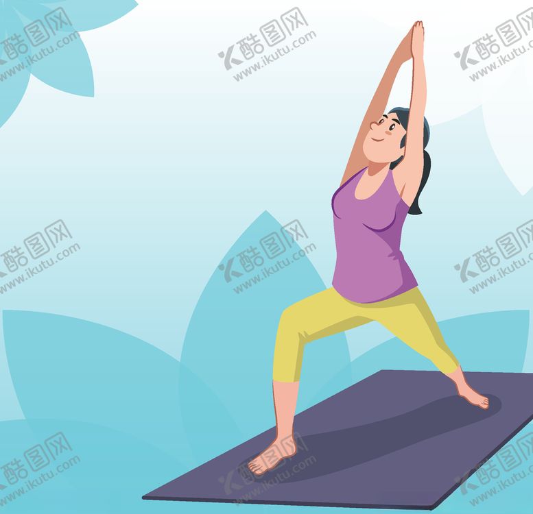 编号：20111010190631437082【酷图网】源文件下载-瑜伽