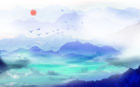 古风背景图片